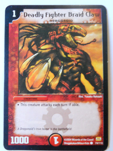 Deadly Fighter Braid Claw