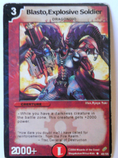 Blasto, Explosive Soldier