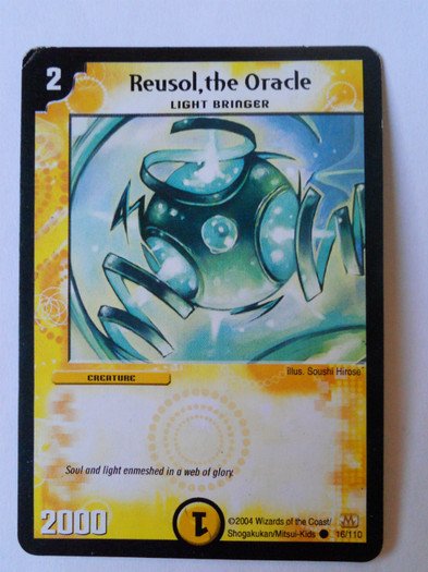 Reusol, the Oracle