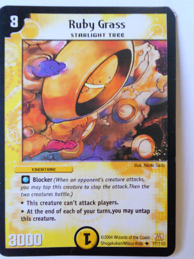 Ruby Grass - Carti originale Duel Masters de vanzare