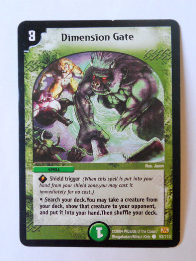Dimension Gate - Carti originale Duel Masters de vanzare