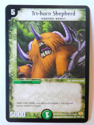 Tri-horn Shepherd; Rare.
