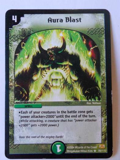 Aura Blast; Rare.
