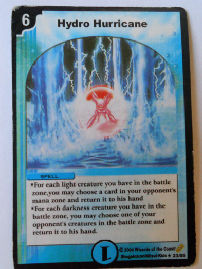 Hydro Hurricane; Rare.
