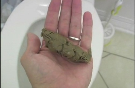 Done - How to make a fake poop