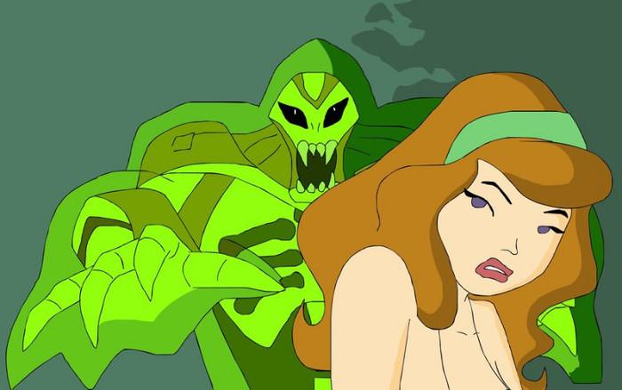 daphne___it__s_green_and_mean_by_kim_possible333-d4vnr8g - Daphne si  Fred