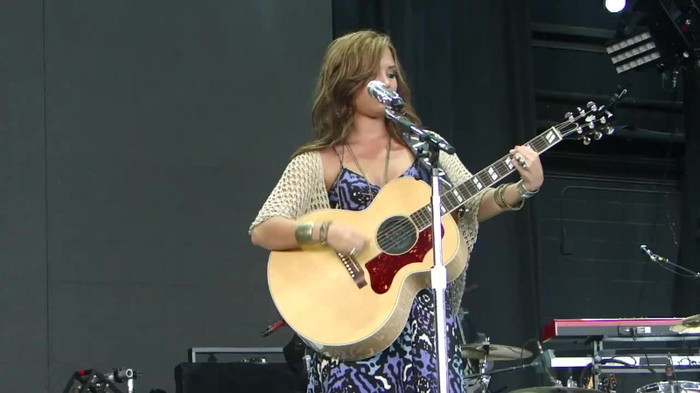 Demi Lovato Stop The World Soundcheck Tampa {HD} 0181