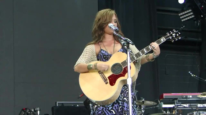 Demi Lovato Stop The World Soundcheck Tampa {HD} 0182