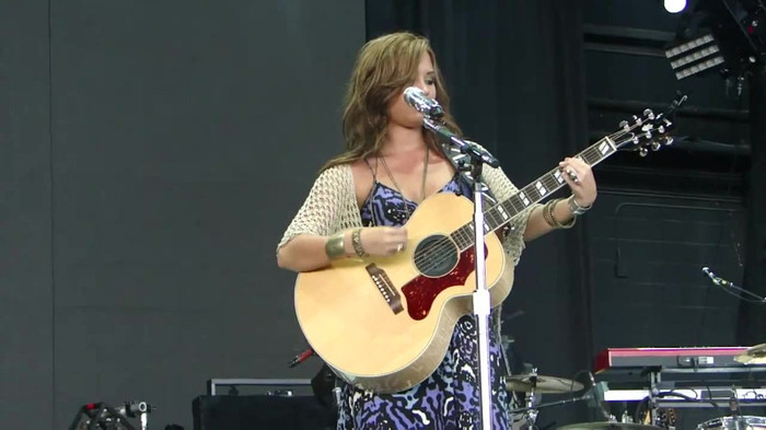 Demi Lovato Stop The World Soundcheck Tampa {HD} 0183