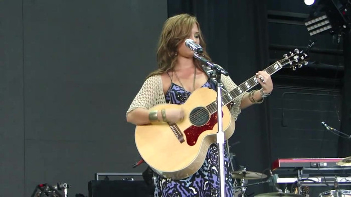 Demi Lovato Stop The World Soundcheck Tampa {HD} 0186