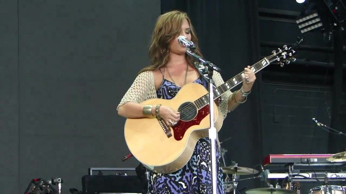Demi Lovato Stop The World Soundcheck Tampa {HD} 0201