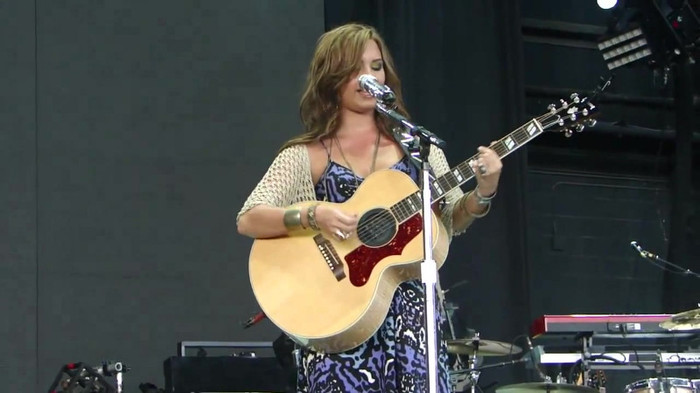 Demi Lovato Stop The World Soundcheck Tampa {HD} 0204
