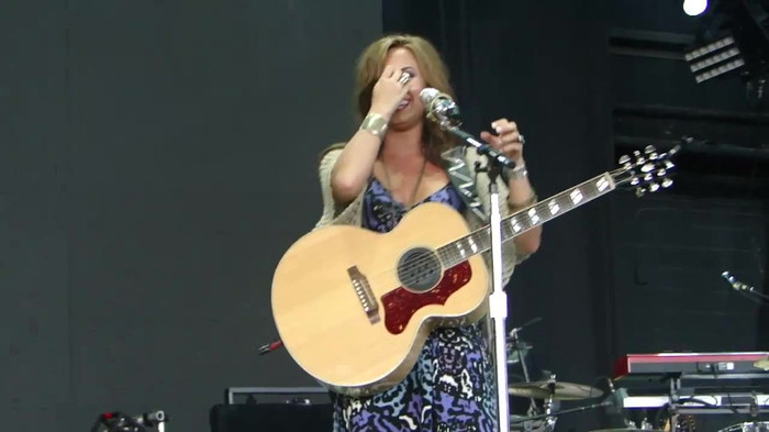 Demi Lovato Stop The World Soundcheck Tampa {HD} 0372