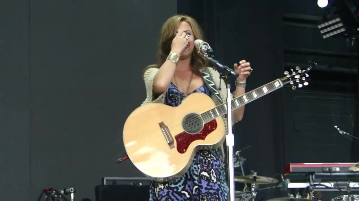 Demi Lovato Stop The World Soundcheck Tampa {HD} 0376