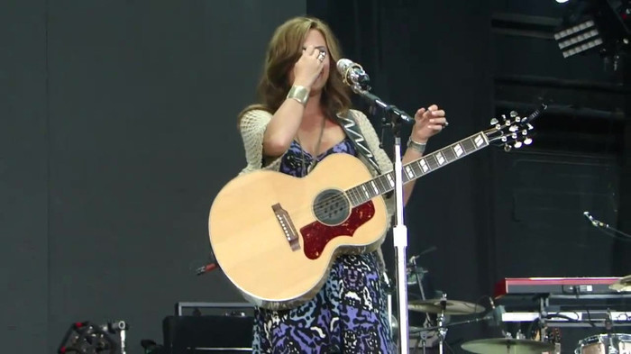 Demi Lovato Stop The World Soundcheck Tampa {HD} 0380