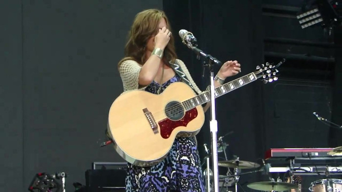 Demi Lovato Stop The World Soundcheck Tampa {HD} 0388