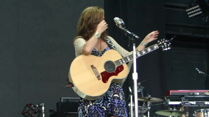 Demi Lovato Stop The World Soundcheck Tampa {HD} 0397
