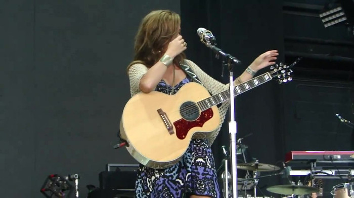 Demi Lovato Stop The World Soundcheck Tampa {HD} 0399