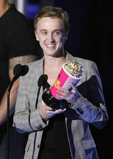 BEST VILLAIN: Tom Felton - MTV Movie Awards 2010