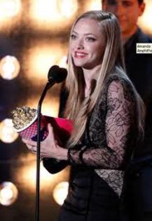 BEST SCARED-AS-S**T PERFORMANCE: Amanda Seyfied