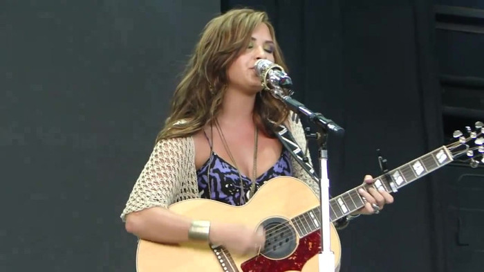 Demi Lovato Stop The World Soundcheck Tampa {HD} 1015