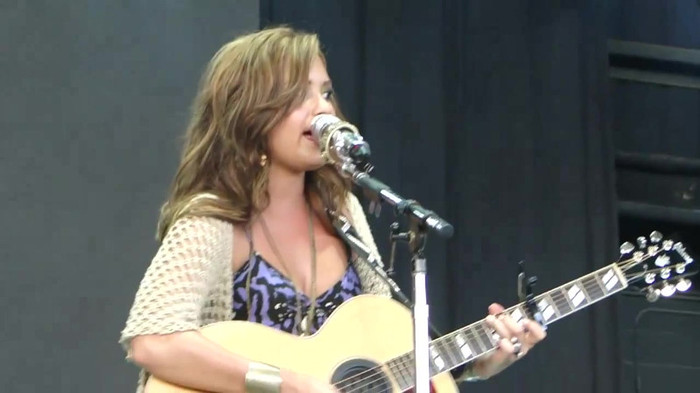 Demi Lovato Stop The World Soundcheck Tampa {HD} 1513 - Demilush - Stop The World Soundcheck Tampa Part oo3