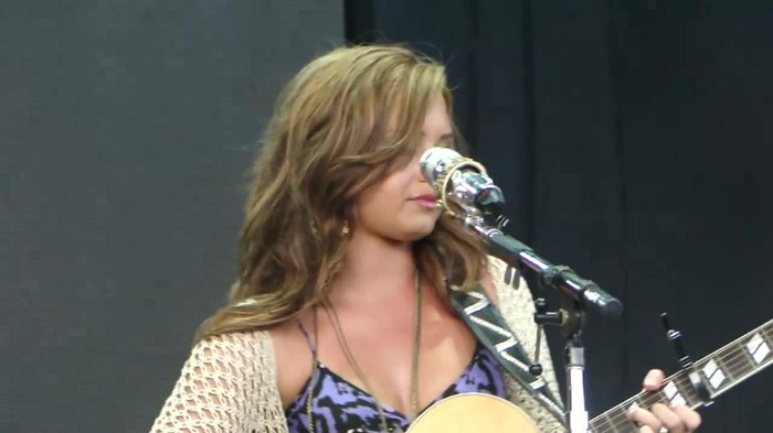 Demi Lovato Stop The World Soundcheck Tampa {HD} 1063
