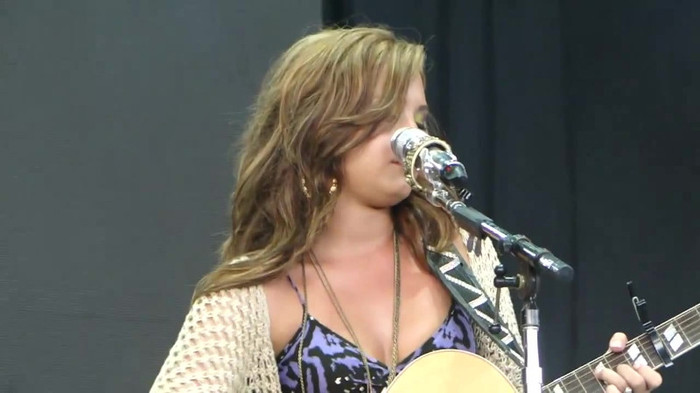 Demi Lovato Stop The World Soundcheck Tampa {HD} 1097