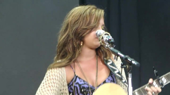 Demi Lovato Stop The World Soundcheck Tampa {HD} 1099