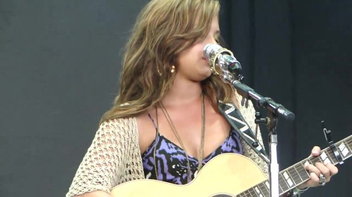 Demi Lovato Stop The World Soundcheck Tampa {HD} 1109
