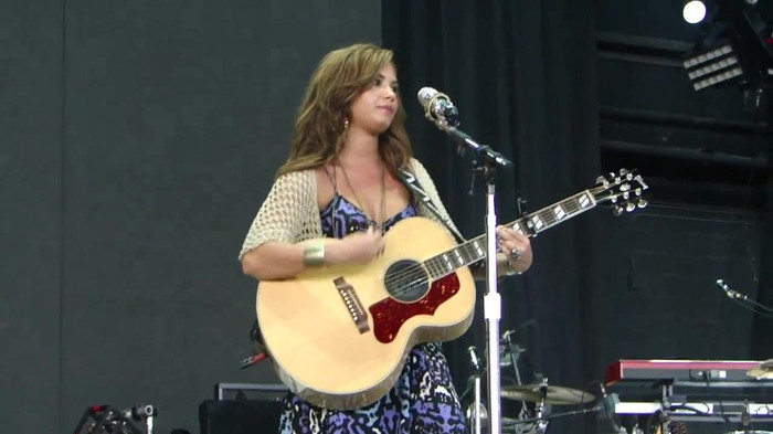 Demi Lovato Stop The World Soundcheck Tampa {HD} 0721 - Demilush - Stop The World Soundcheck Tampa Part oo1
