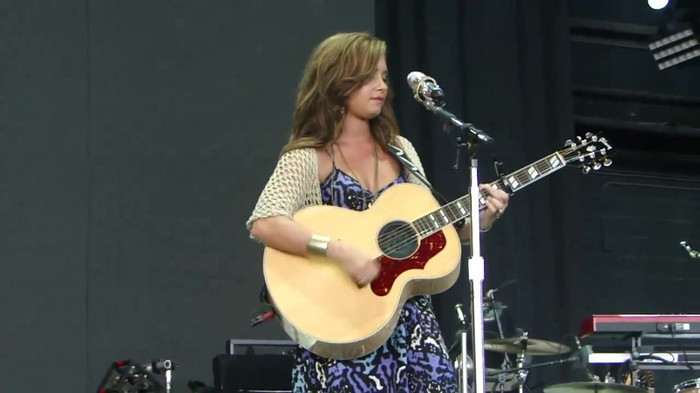 Demi Lovato Stop The World Soundcheck Tampa {HD} 0751