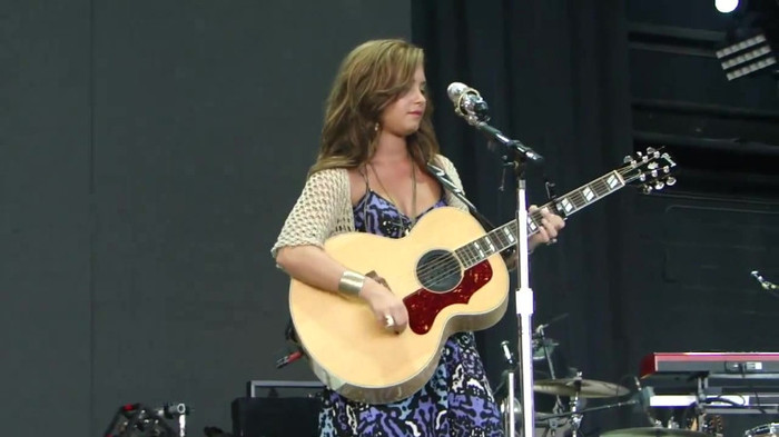 Demi Lovato Stop The World Soundcheck Tampa {HD} 0753