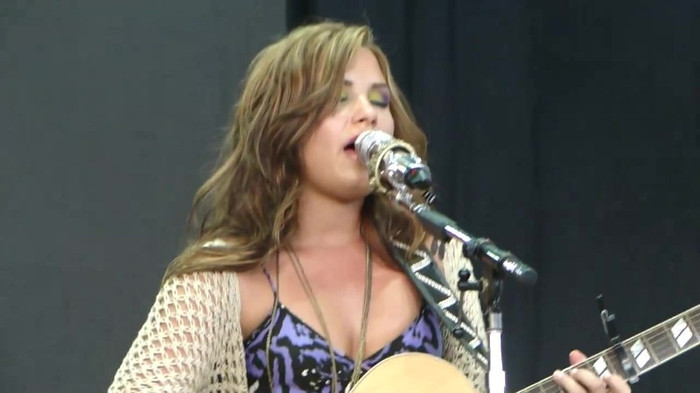 Demi Lovato Stop The World Soundcheck Tampa {HD} 1137