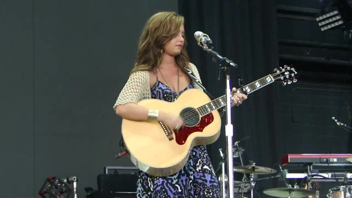 Demi Lovato Stop The World Soundcheck Tampa {HD} 0769