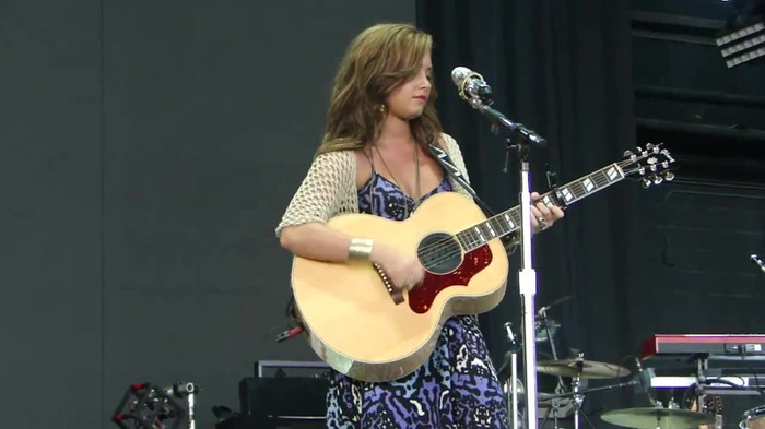 Demi Lovato Stop The World Soundcheck Tampa {HD} 0782