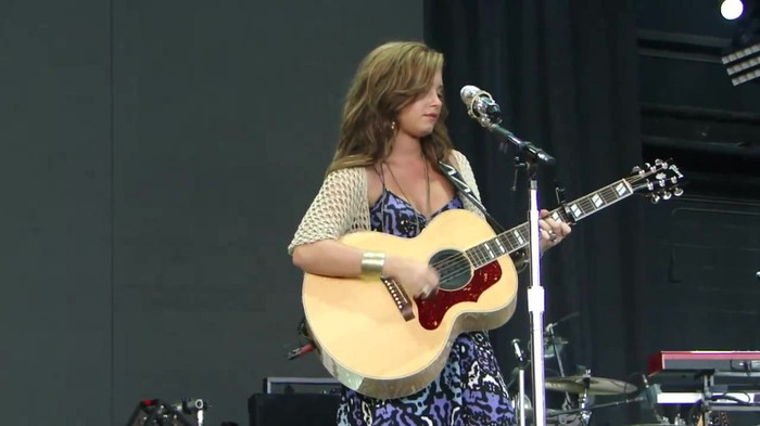 Demi Lovato Stop The World Soundcheck Tampa {HD} 0795