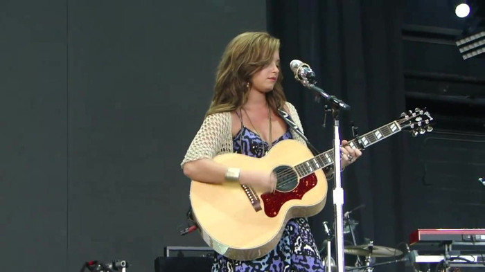 Demi Lovato Stop The World Soundcheck Tampa {HD} 0803