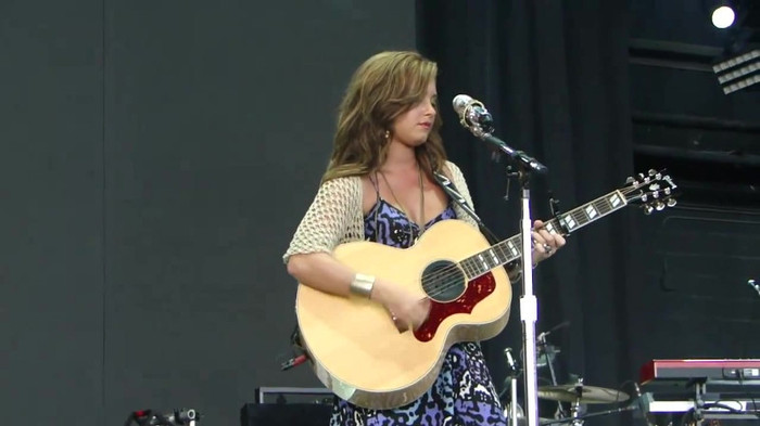 Demi Lovato Stop The World Soundcheck Tampa {HD} 0804