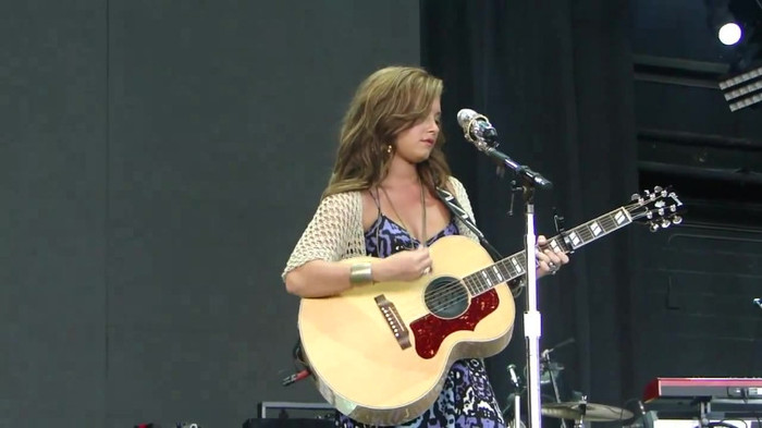 Demi Lovato Stop The World Soundcheck Tampa {HD} 0825