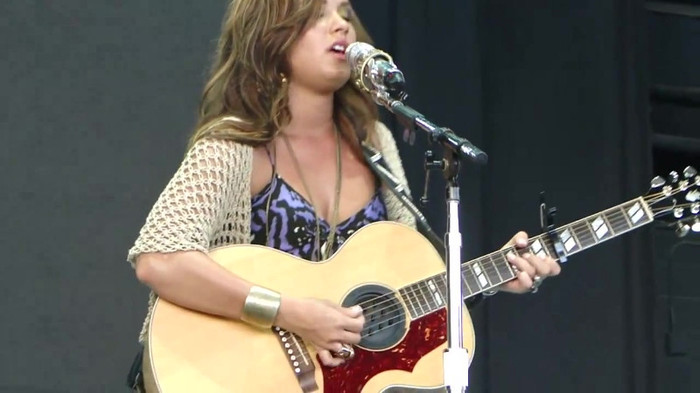 Demi Lovato Stop The World Soundcheck Tampa {HD} 1681
