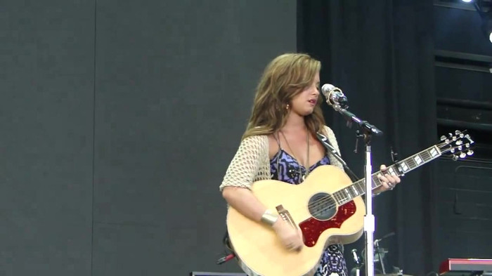 Demi Lovato Stop The World Soundcheck Tampa {HD} 0847