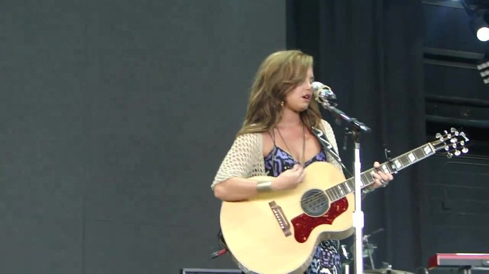 Demi Lovato Stop The World Soundcheck Tampa {HD} 0853