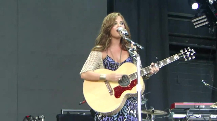 Demi Lovato Stop The World Soundcheck Tampa {HD} 0906 - Demilush - Stop The World Soundcheck Tampa Part oo1