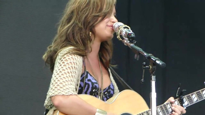 Demi Lovato Stop The World Soundcheck Tampa {HD} 1372