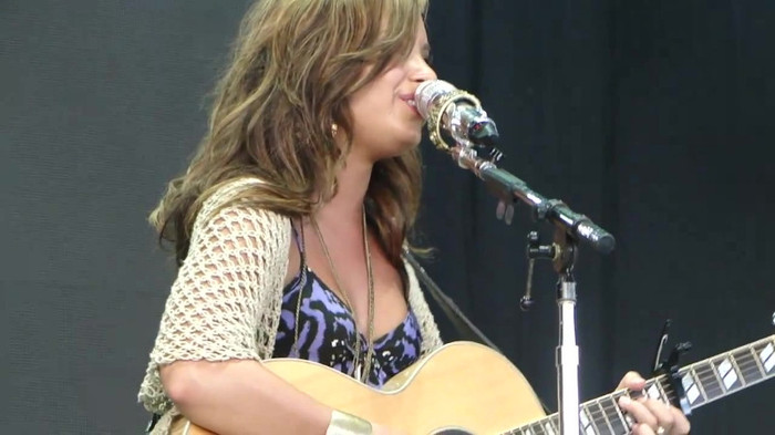 Demi Lovato Stop The World Soundcheck Tampa {HD} 1389
