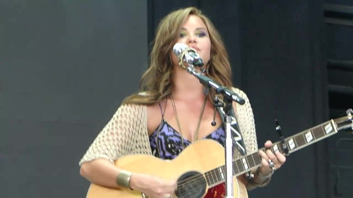 Demi Lovato Stop The World Soundcheck Tampa {HD} 1449