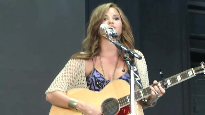 Demi Lovato Stop The World Soundcheck Tampa {HD} 1450