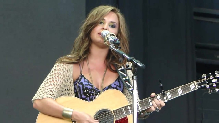 Demi Lovato Stop The World Soundcheck Tampa {HD} 1967