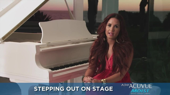 Demi Lovato talks following her dream_ ACUVUE® 1-DAY Contest Stories 0184